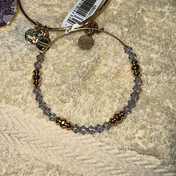 🌳 Alex and Ani Tree of Life Art Infusion Bangle Set of 2 – NWT - Picture 3 of 4